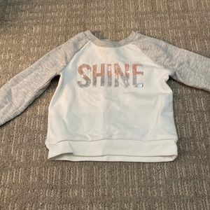 Girls 3T sweatshirt nwot